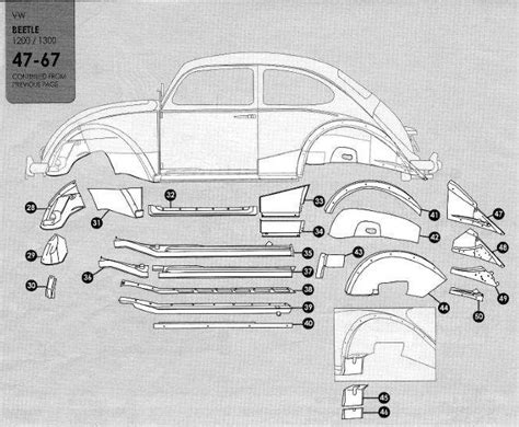 vw bug sheet metal|vw type 2 sheet metal.